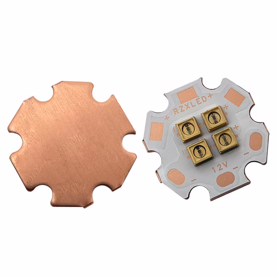 Светодиодный UVC 2,4 Вт 4 Вт 12 В Pw Ультрафиолетовый 250 нм 255 нм 265 нм UVC 12 В световой модуль